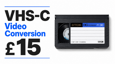 VHS and VHS-C video tape to digital conversion